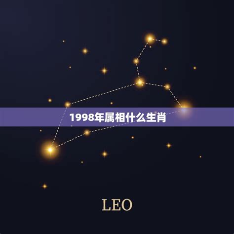 生肖1998|1998年属什么生肖 1998年属什么生肖属相什么命